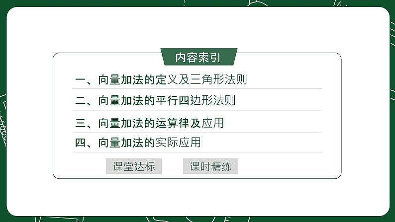 2024-2025学年第二学期高一数学人教A版必修二同步课件6.2.1　向量的加法运算第4页