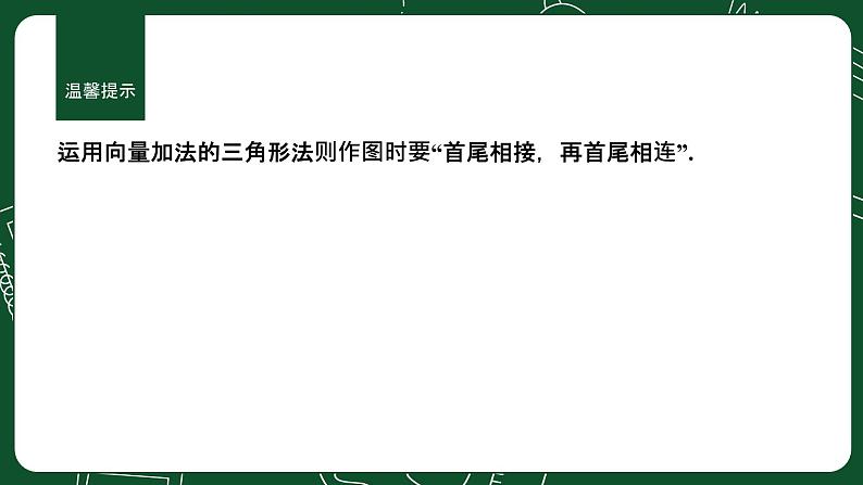 2024-2025学年第二学期高一数学人教A版必修二同步课件6.2.1　向量的加法运算第8页
