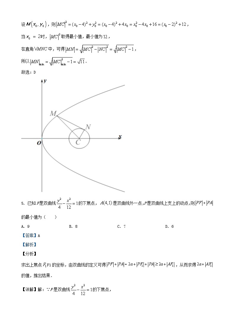 湖北省武汉市2023_2024学年高二数学上学期12月月考试题含解析第3页