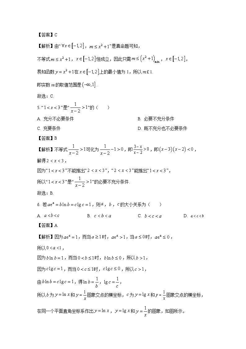 2023~2024学年山东省日照市高一上学期期末校际联合考试数学试卷（解析版）第2页
