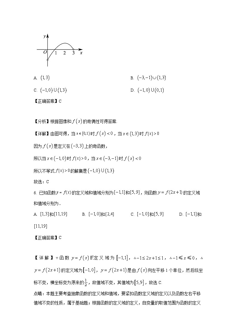 2024-2025学年陕西省安康市高一上学期11月期中考试数学检测试题（含解析）第3页