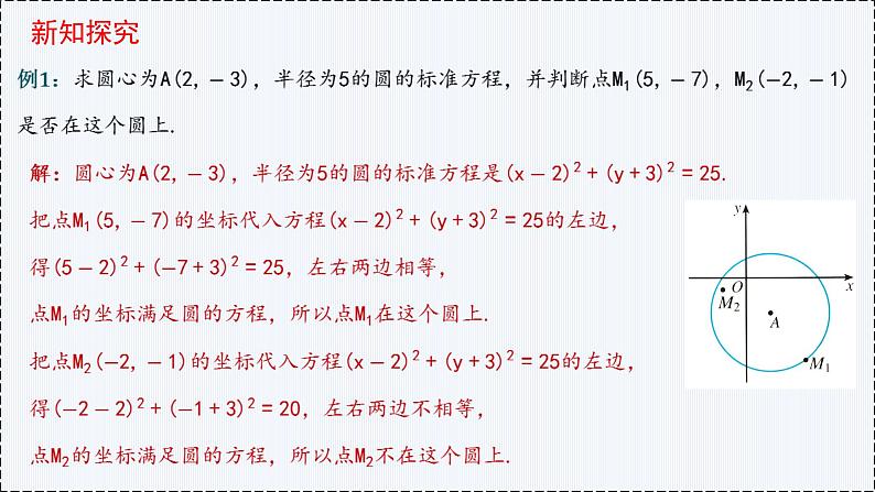 2.4 圆的方程（第1课时）- 高二数学  同步教学课件（人教版A版2019 选择性必修第一册）第6页