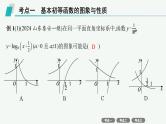 2025高考数学二轮复习-专题1 函数与导数 第2讲 基本初等函数、函数的应用【课件】