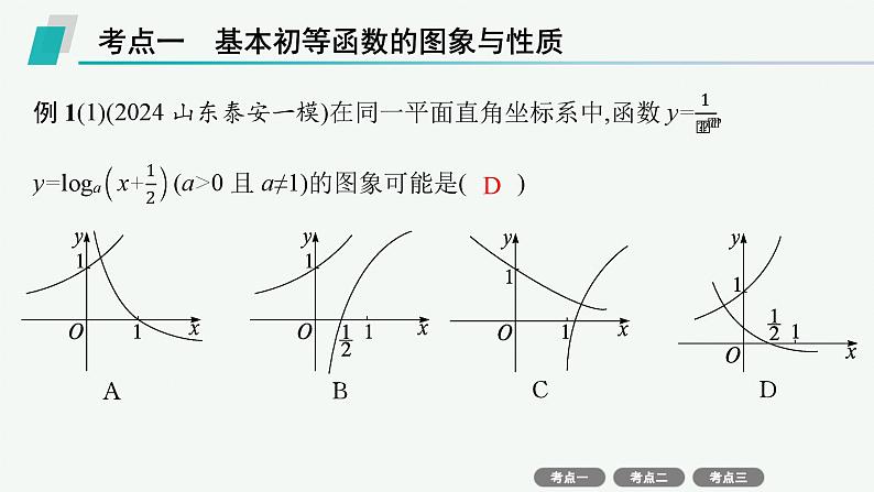 2025高考数学二轮复习-专题1 函数与导数 第2讲 基本初等函数、函数的应用【课件】第2页