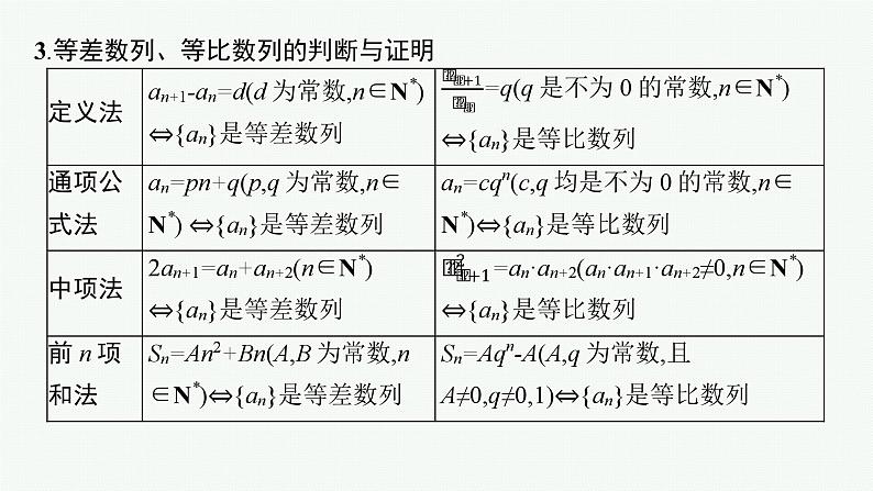2025高考数学二轮复习-专题3 数列-第1讲 等差数列、等比数列【课件】第6页