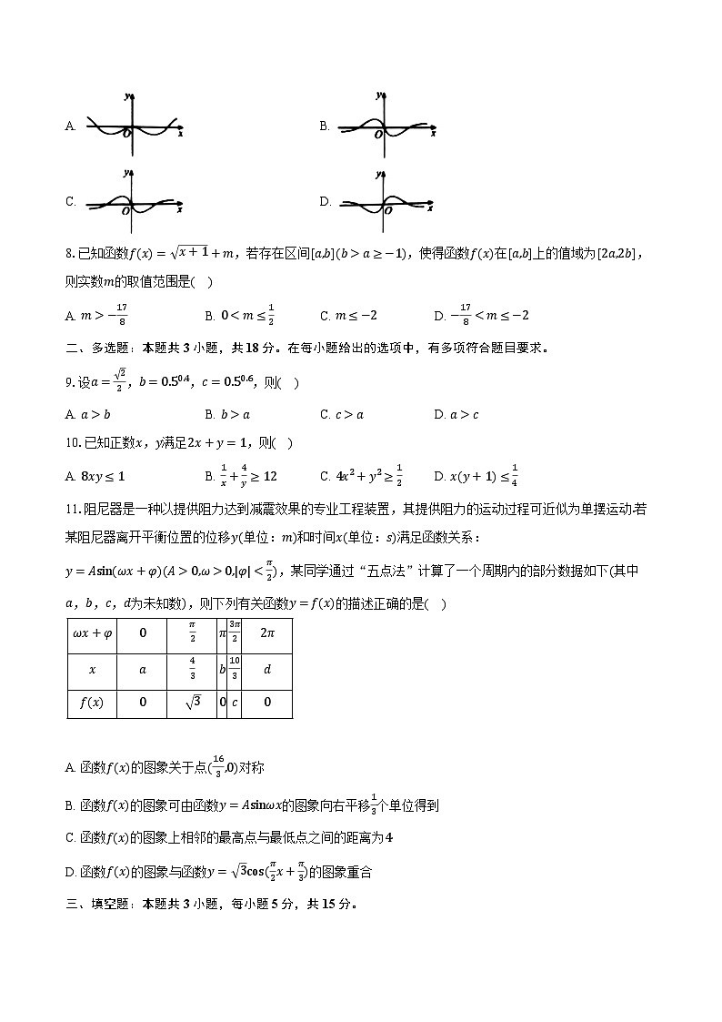 河南省信阳市普通高中2024-2025学年高一上学期期末教学质量检测数学试题第2页