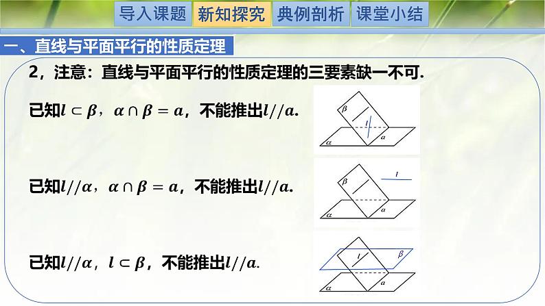 6.4.1 (第1课时)直线与平面平行（同步课件）-2024-2025学年高一数学（北师大版2019必修第二册）第5页