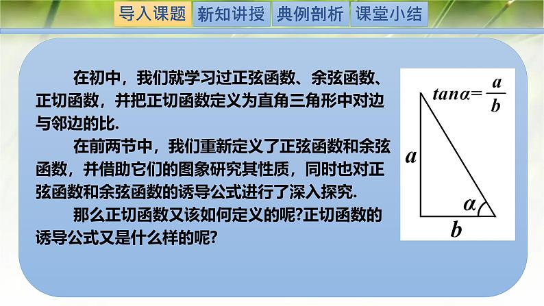 1.7.1-1.7.2正切函数的定义及其诱导公式（同步课件）-2024-2025学年高一数学（北师大版2019必修第二册）第2页