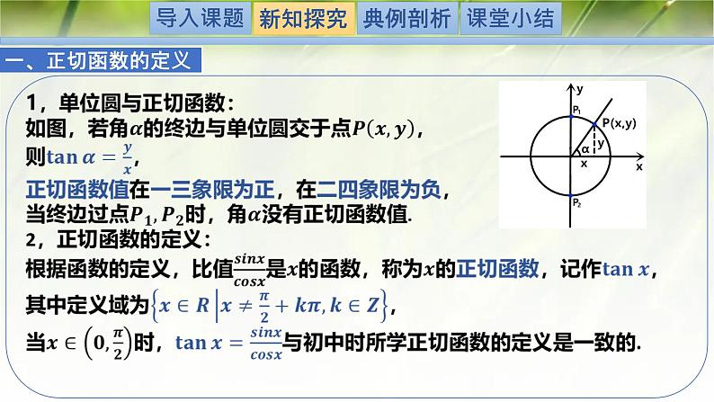 1.7.1-1.7.2正切函数的定义及其诱导公式（同步课件）-2024-2025学年高一数学（北师大版2019必修第二册）第4页