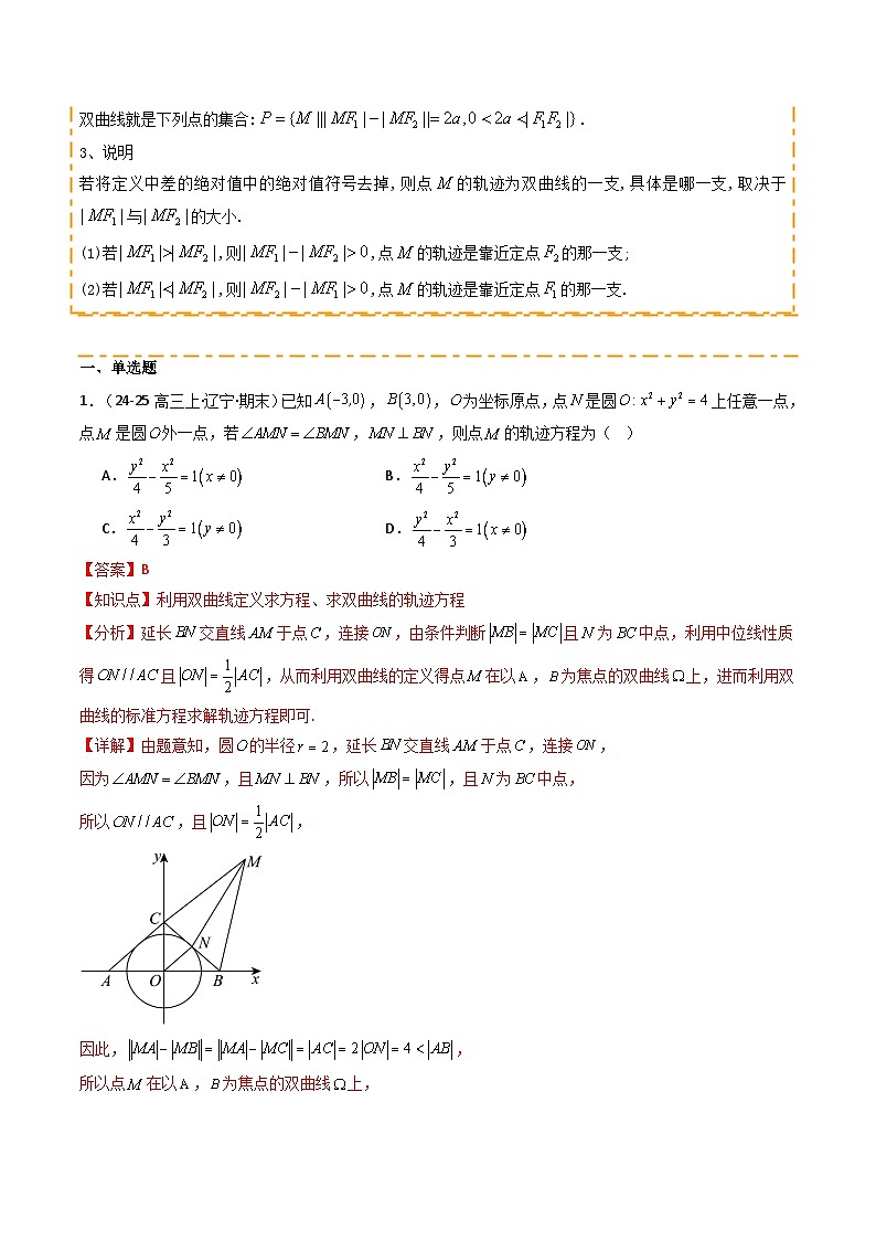 热点12 双曲线及其应用（9题型 高分技法 限时提升练）-2025年高考数学 热点 重点 难点 专练（天津专用）（解析版）第2页