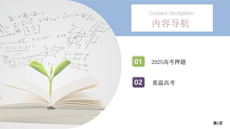 第3讲　导数的综合应用(一)第1页