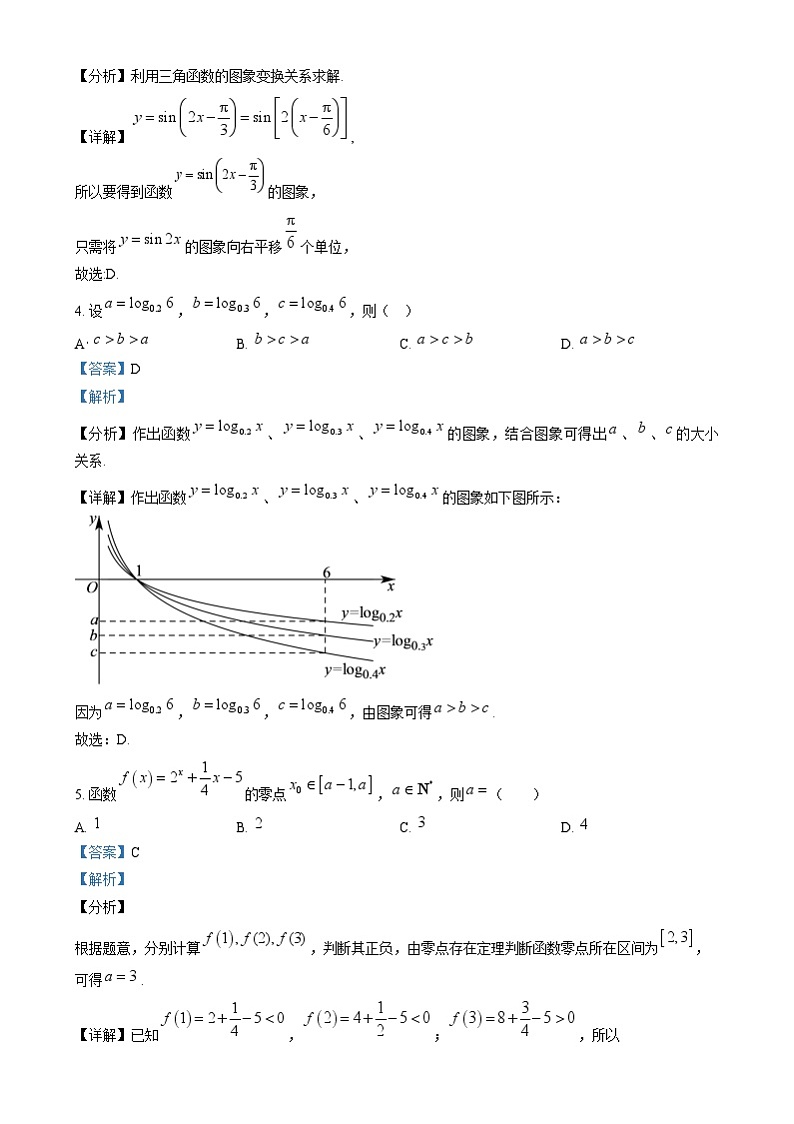 湖北省武汉市常青联合体2024-2025学年高一上学期期末考试数学试卷 含解析第2页