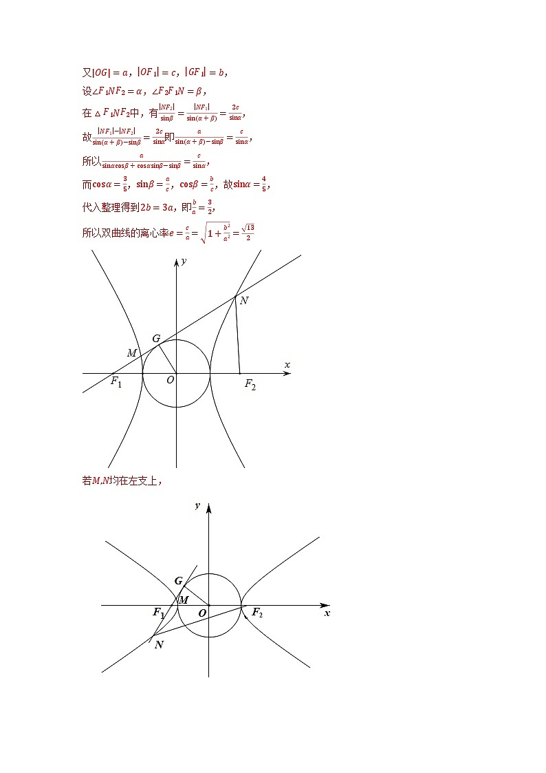 高考数学一轮复习—平面解析几何-真题和模拟题数学分专题训练(教师版含解析)第3页