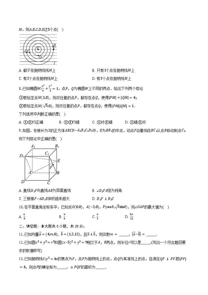 2024-2025学年北京市海淀区高二上学期期末考试数学试卷（含答案）第2页