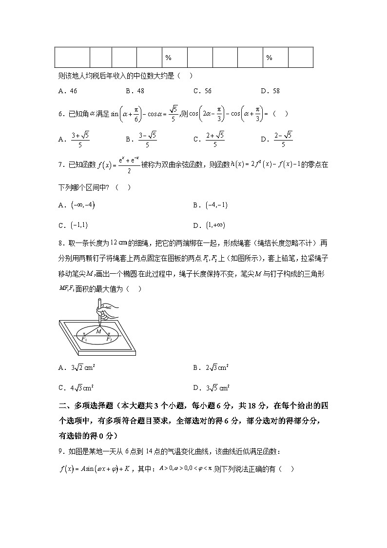 重庆市巴蜀中学2024-2025学年高三下学期2月月考数学试题（Word版附解析）第2页