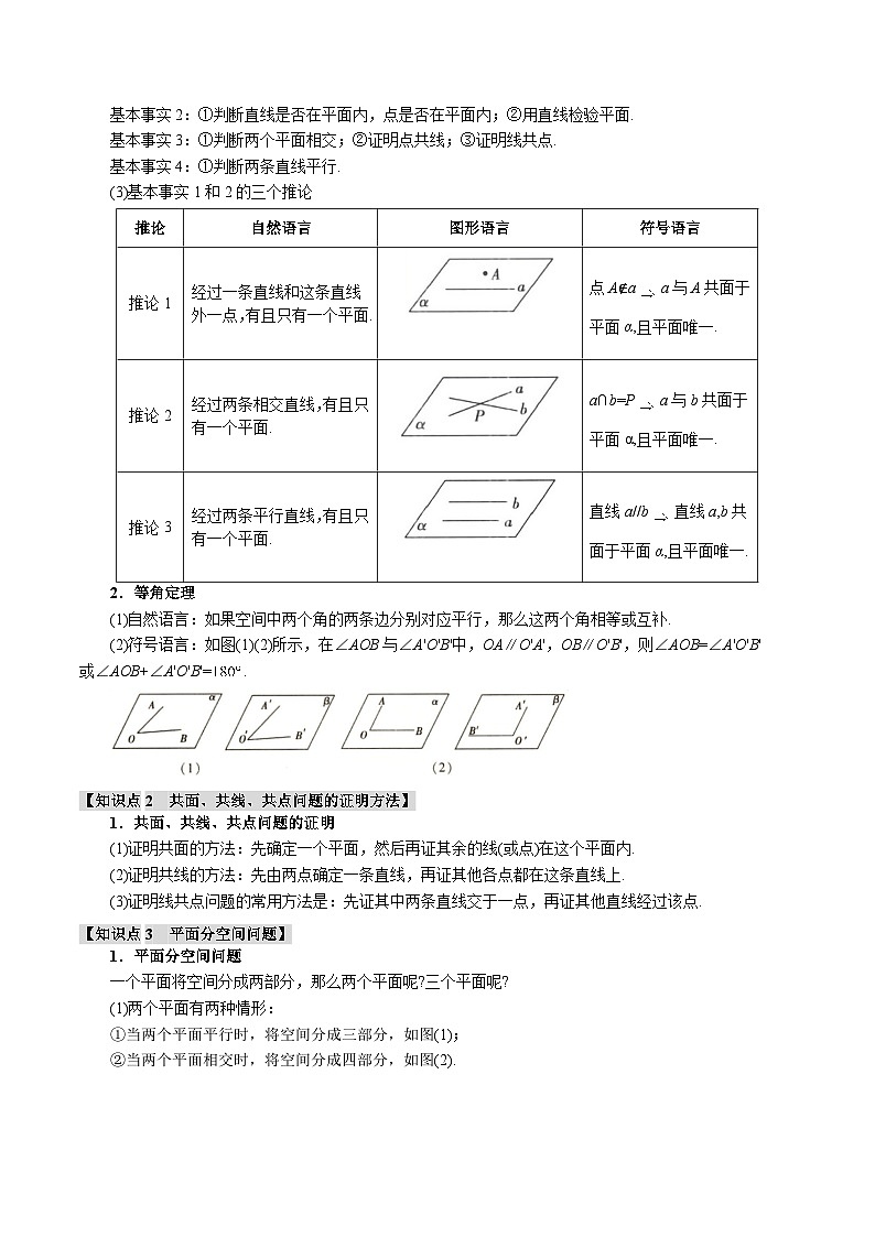 2025年高考数学复习核心考点(新高考专用)专题7.2空间点、直线、平面之间的位置关系【八大题型】特训(学生版+解析)第2页