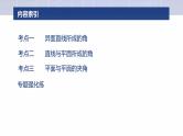 专题四　微专题2　空间向量与空间角  -2025年高考数学二轮复习课件（含练习）