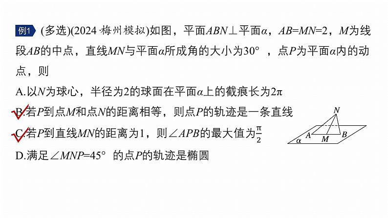 专题四　微重点3　立体几何中的动态问题 第5页