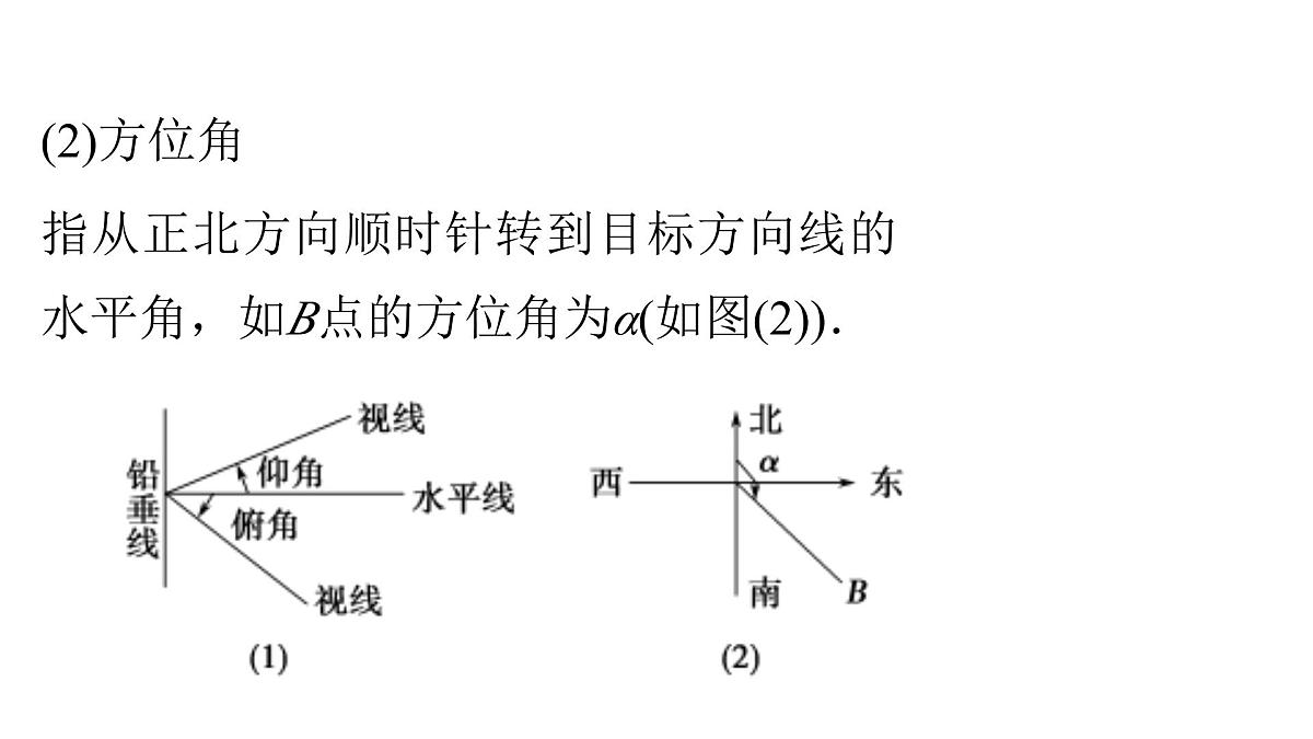 人教A版必修第二册高一（下）数学6.4.3.4正余弦定理的应用举例专题【课件】第4页