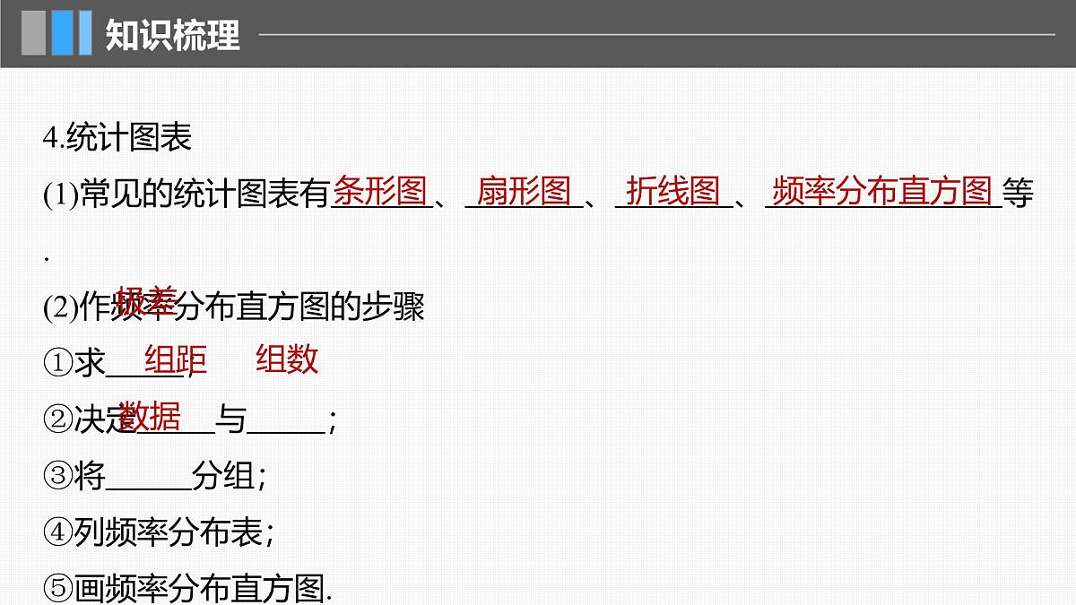 2024年高考数学一轮复习第9章　9.1　随机抽样、统计图表主干知识讲解课件第7页