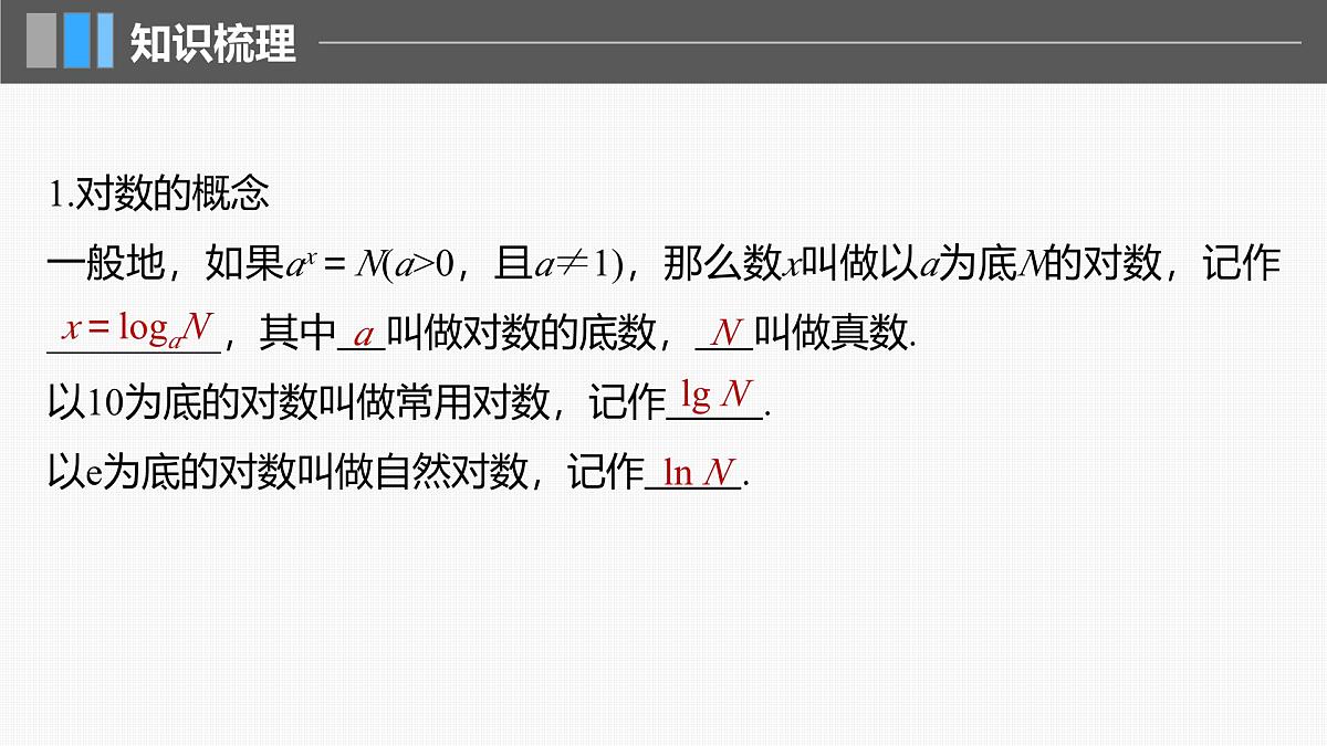 2024年高考数学一轮复习第2章　2.8　对数与对数函数主干知识讲解课件第5页