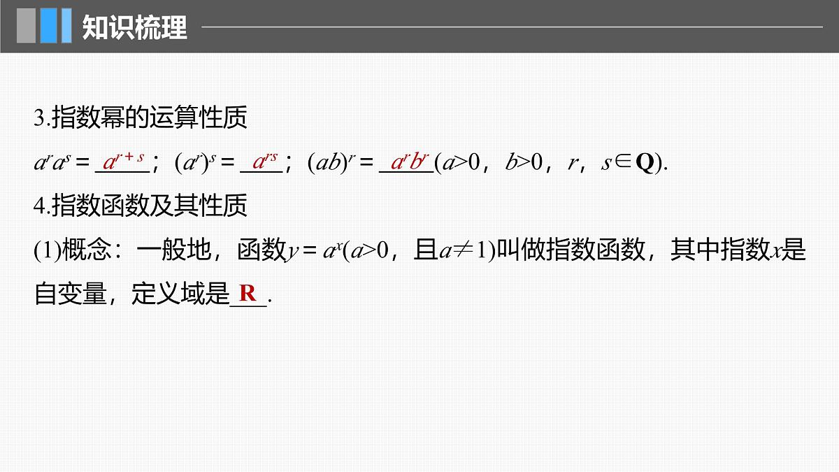 2024年高考数学一轮复习第2章　2.7　指数与指数函数主干知识讲解课件第7页