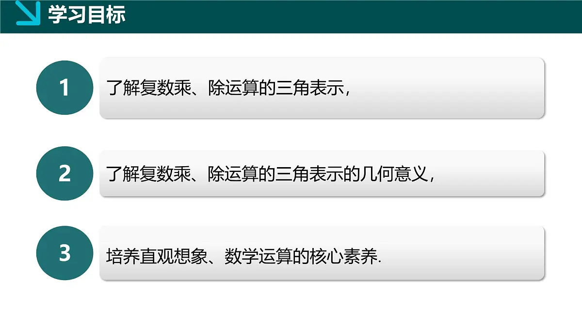 7.3.2 复数乘、除运算的三角表示及其几何意义（同步课件）-2024-2025学年高一数学（人教A版2019必修第二册）第2页
