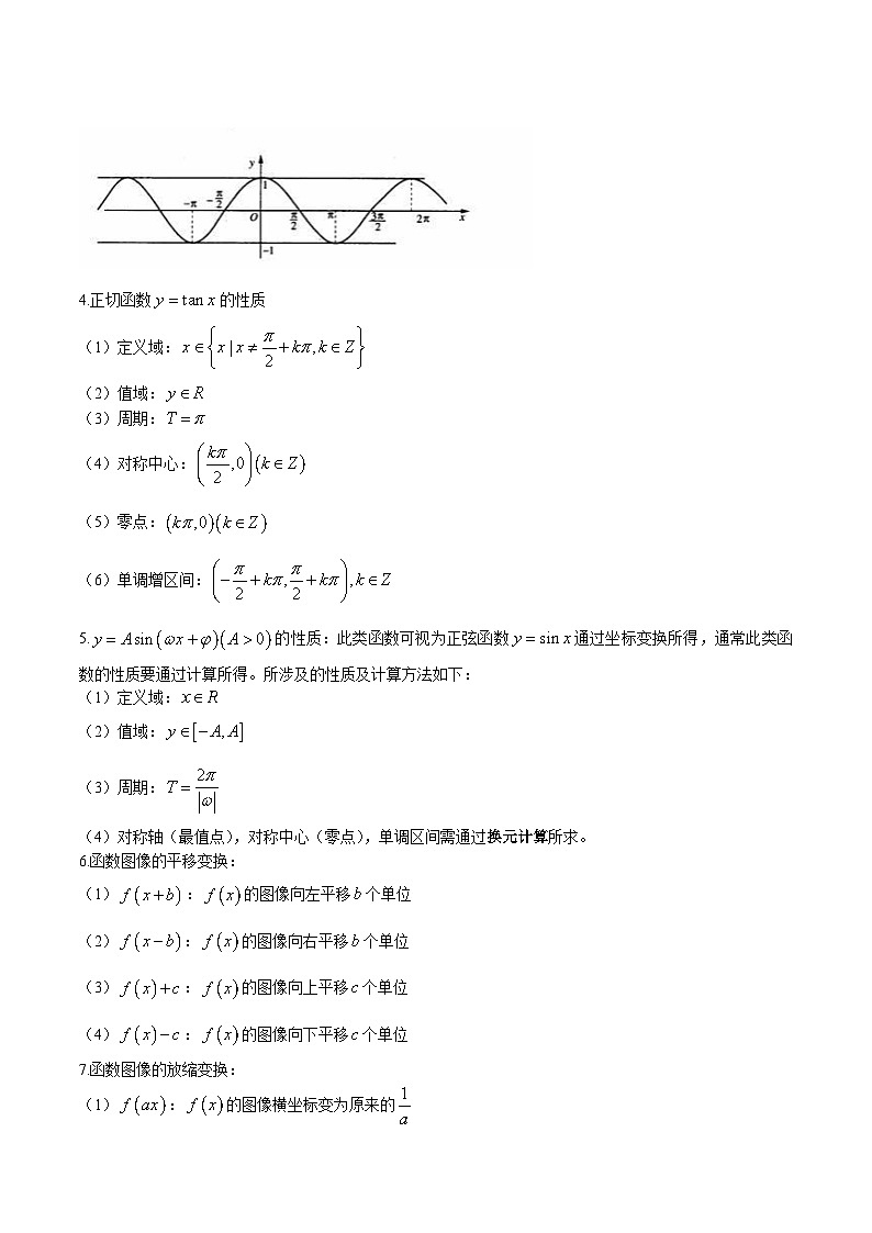 新高考数学二轮复习高分突破训练第13讲 三角函数的性质与变换（原卷版）第2页