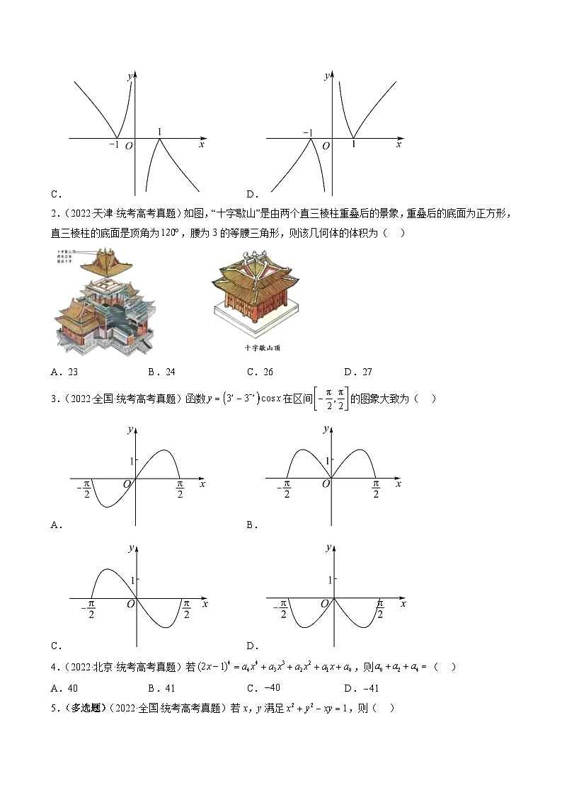 新高考数学三轮冲刺解题技巧精讲精练技巧01 单选题和多选题的答题技巧（原卷版）第2页