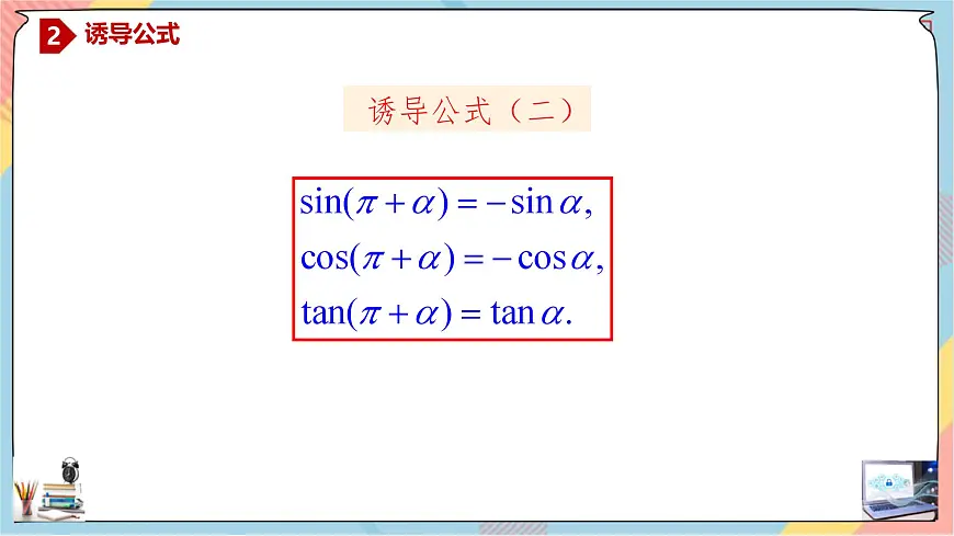 人教A版高中数学（必修第一册）同步精讲课件 5.3.1 诱导公式（第一课时）第6页