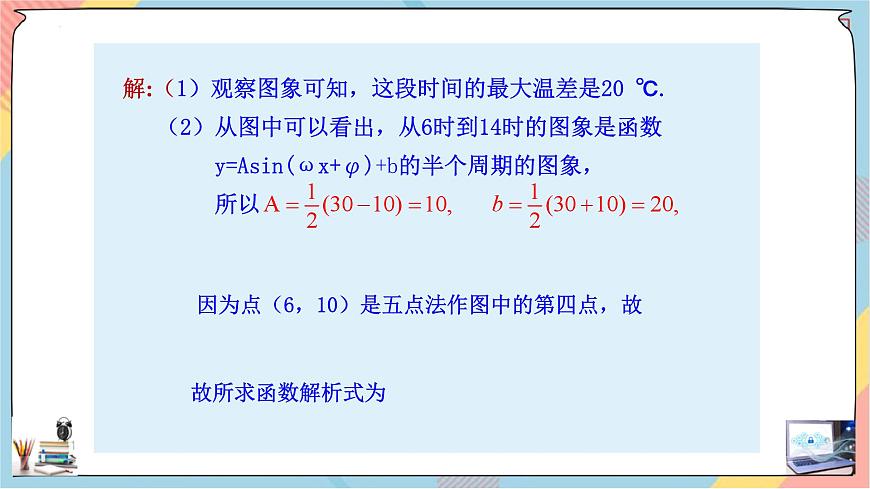 人教A版高中数学（必修第一册）同步精讲课件 5.7 三角函数的应用第4页