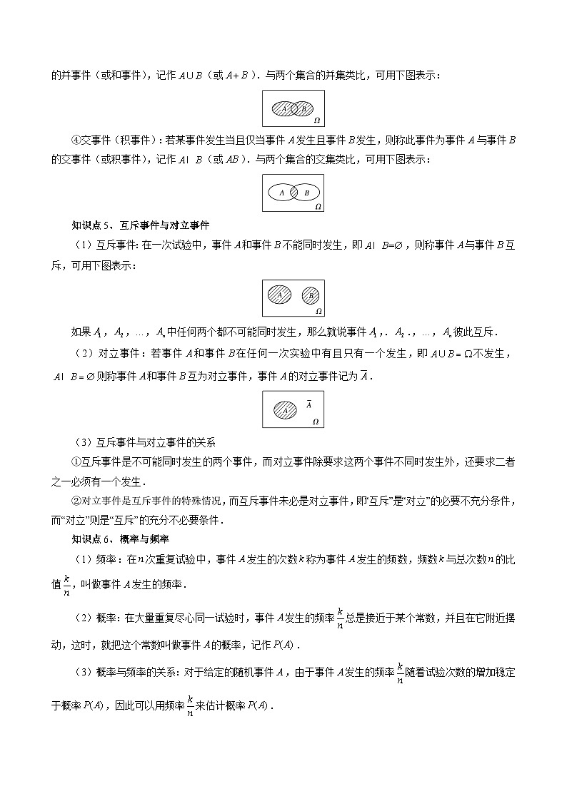 新高考数学一轮复习方法技巧与题型归纳训专题45 随机事件、频率与概率（解析版）第2页