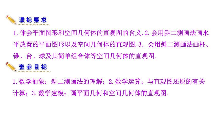 人教A版高中数学必修第二册8.2 立体图形的直观图【课件】第4页