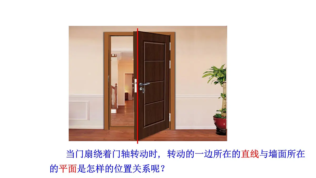 人教A版高中数学必修第二册8.5.2 直线与平面平行【课件】第3页