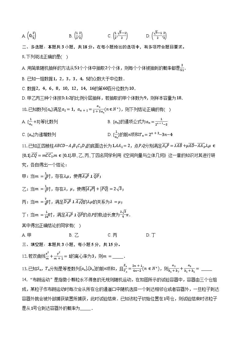 2024-2025学年浙江省台州市温岭中学高二下学期3月考试数学试卷（含答案）第2页