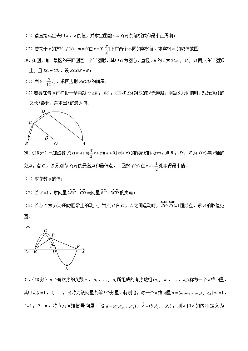 2023-2024学年上海市浦东新区进才中学高一（下）期中数学试卷 （含解析）第3页
