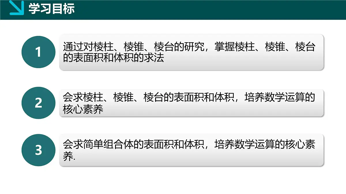 8.3.1 棱柱、棱锥、棱台的表面积和体积（同步课件）-2024-2025学年高一数学（人教A版2019必修第二册）第2页