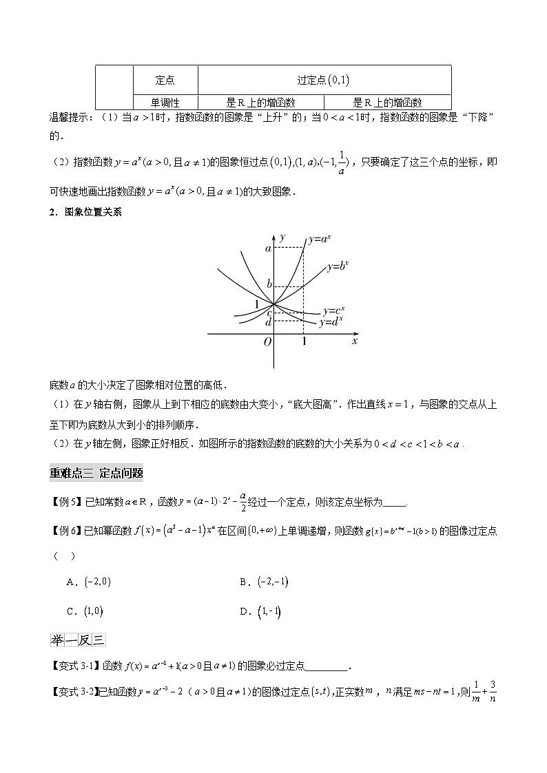 4.2指数函数（十个重难点突破）（原卷版）第3页