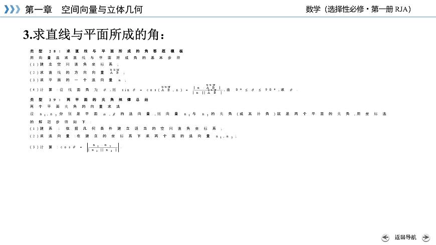 第一章 空间向量与立体几何（单元复习课件）第6页