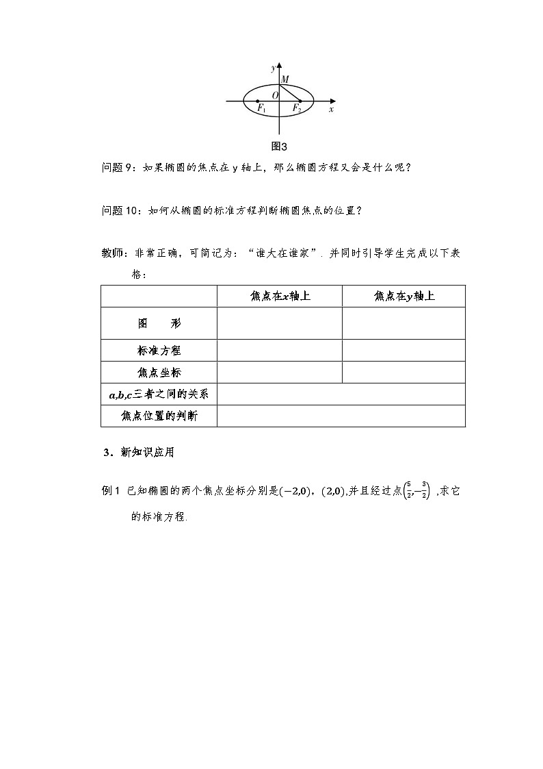 3.1.1椭圆及其标准方程 导学案（原卷版）第3页