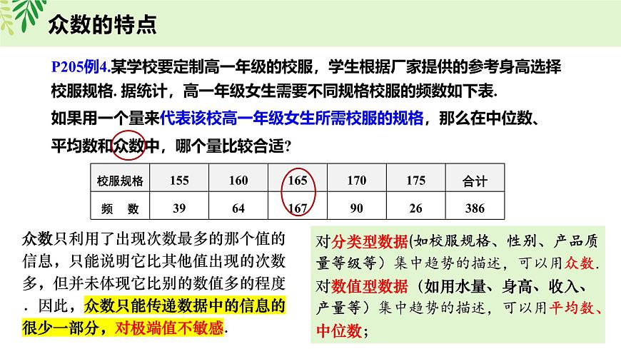 9.2.3 总体集中趋势的估计-2025年人教版高中数学必修第二册同步课件第3页
