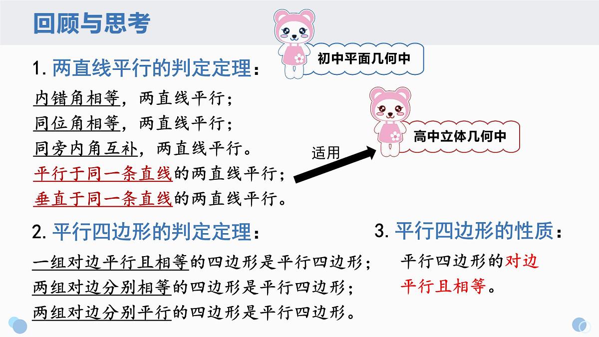 8.5.1 直线与直线平行-2025年人教版高中数学必修第二册同步课件第2页