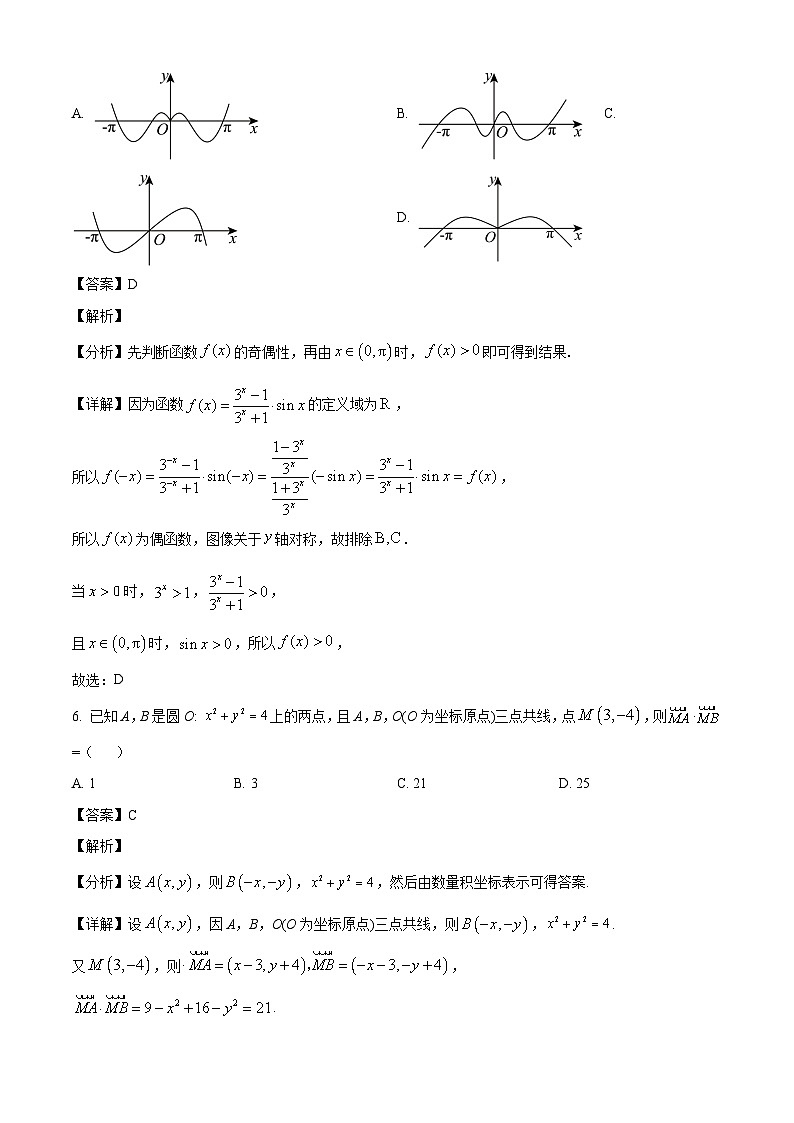 安徽省临泉2024-2025学年高二下学期开学考试 数学试题（含解析）第3页