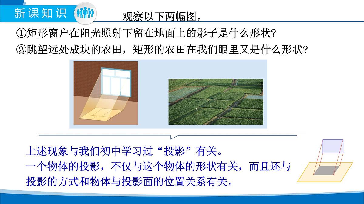 人教A版高一下册必修第二册8.2立体图形的直观图【课件】第3页