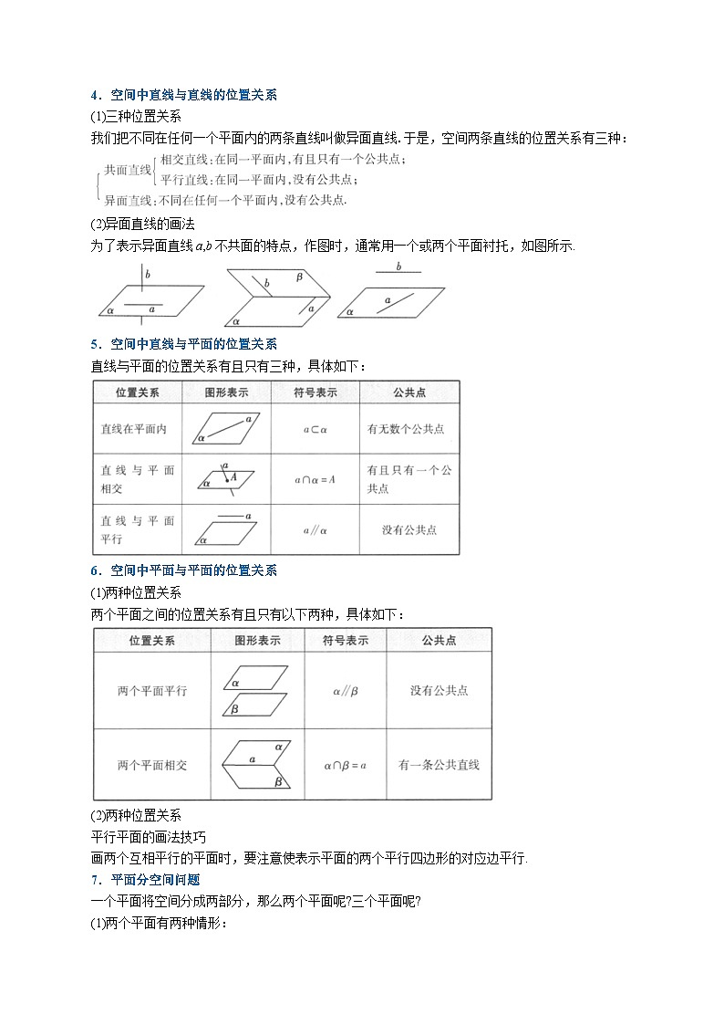 高考数学第二轮复习专题练习 专题8.7 空间点、直线、平面之间的位置关系（重难点题型精讲）（教师版）第3页