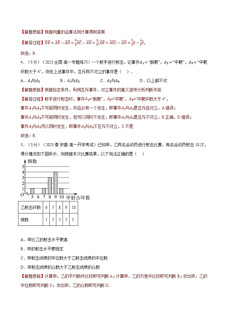 高考数学第二轮复习专题练习 综合测试卷：必修二全册（基础篇）（教师版）第2页