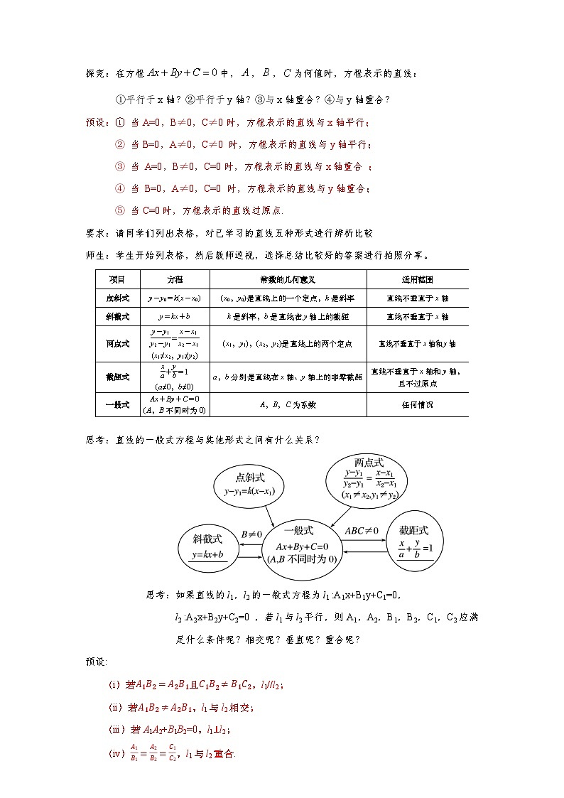 2.2.3 直线的一般式方程 导学案（解析版）第3页