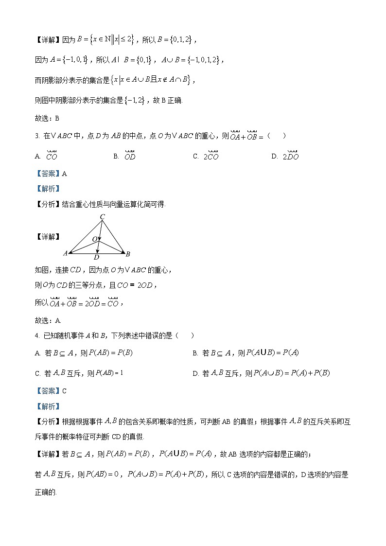 吉林省吉林地区普通中学2024-2025学年高三上学期第二次模试考试数学试题 Word版含解析第2页
