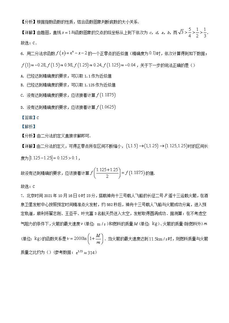 四川省德阳市2023_2024学年高一数学下学期入学考试试卷含解析第3页