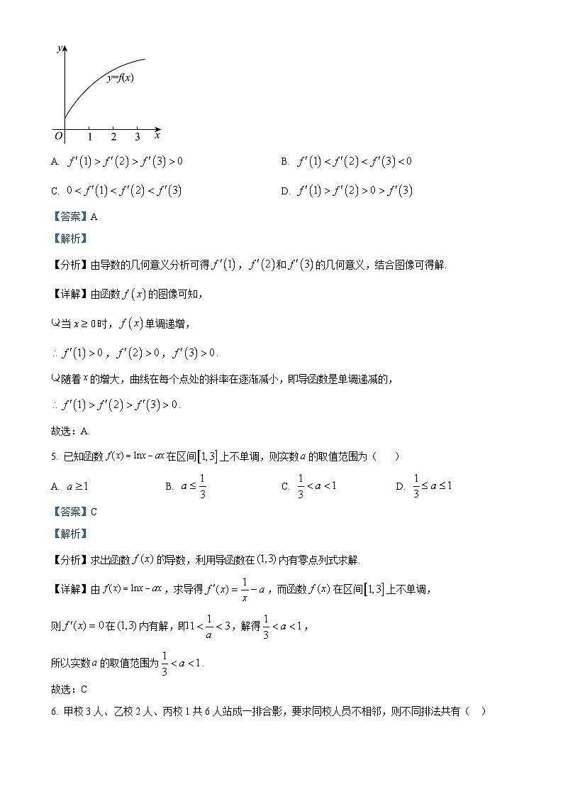 重庆市七校联考2024-2025学年高二下学期第一次月考数学试题 Word版含解析第2页